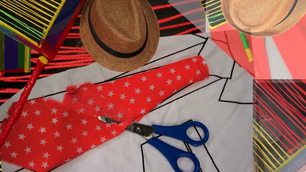 Image of creative workshop as part of Young Carnival Creators